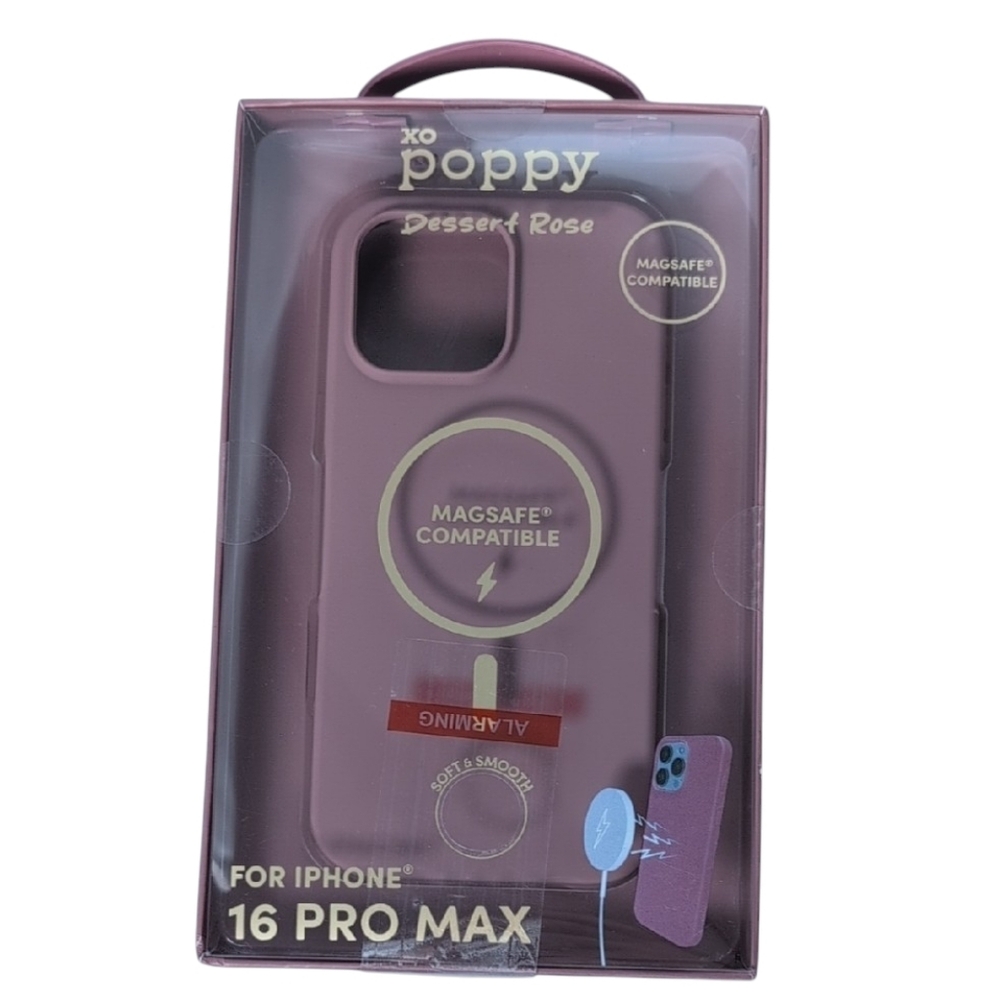 XO Poppy Dessert Rose Desert Rose iPhone 16 Pro Max Case